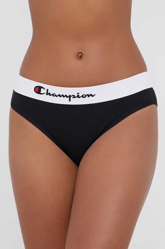 Kalhotky Champion 0BI5 kalhotky černá 0BI5