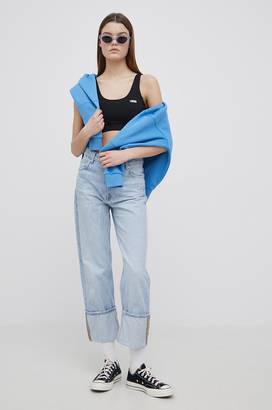 Športová podprsenka Vans VN0A7PNCBLK1 čierna AA00