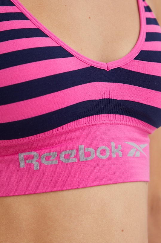 Reebok biustonosz sportowy F9782 różowy