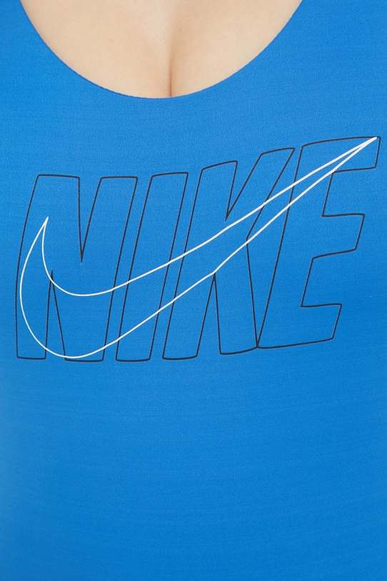 Суцільний купальник Nike Multi Logo блакитний NESSC250