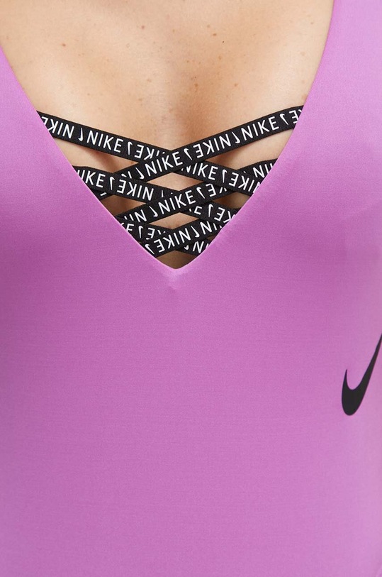 Nike jednoczęściowy strój kąpielowy NESSC254 fioletowy