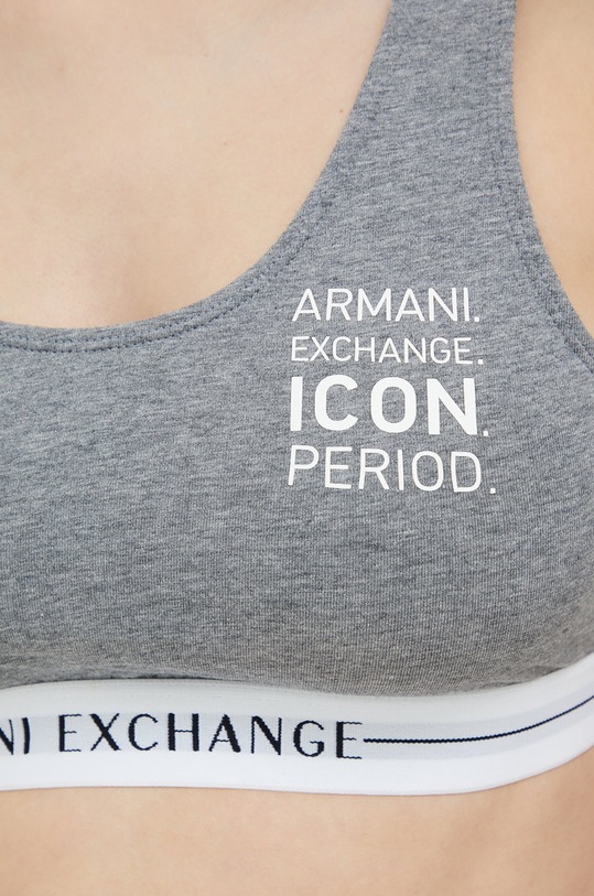 Oblečení Podprsenka Armani Exchange 947004.2F502.NOS šedá