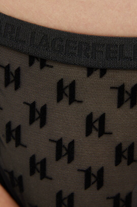 Kalhotky brazilky Karl Lagerfeld černá 225W2105