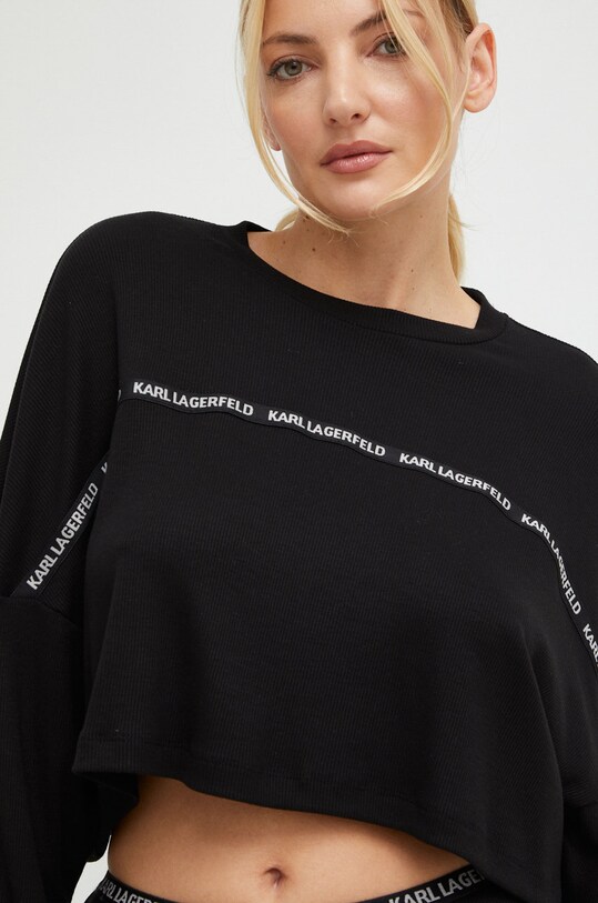 Karl Lagerfeld pijama 225W2109 negru