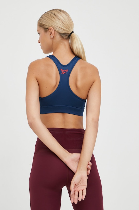 Oblačila Športni modrček Reebok Gina F9761 mornarsko modra