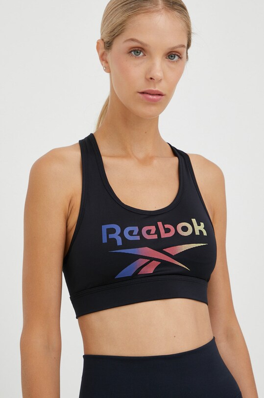 Спортивный бюстгальтер Reebok Gina чёрный F9761