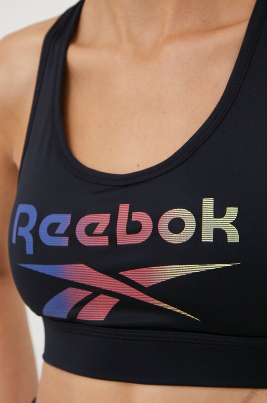 Спортивный бюстгальтер Reebok Gina F9761 чёрный