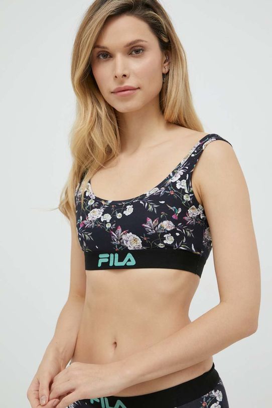 Sportski grudnjak Fila mekana crna FU6212