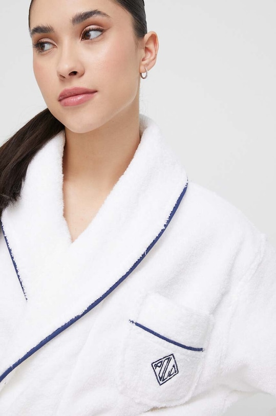 Polo Ralph Lauren szlafrok bawełniany biały 4P0005.NOS