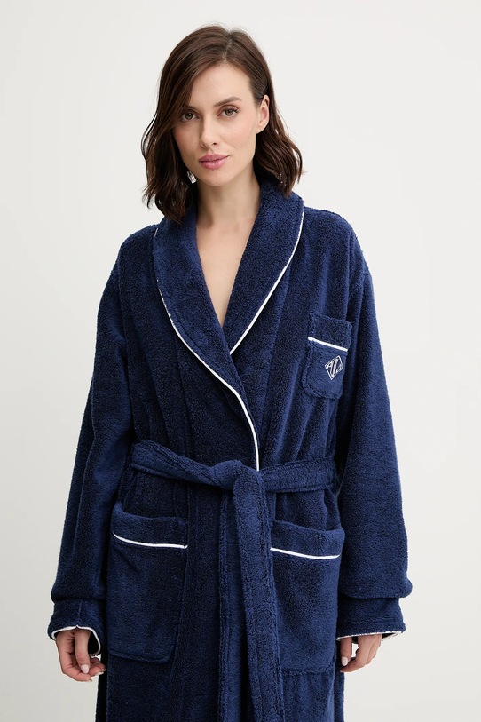 Îmbrăcăminte Polo Ralph Lauren halat de baie din bumbac 4P0005.NOS bleumarin