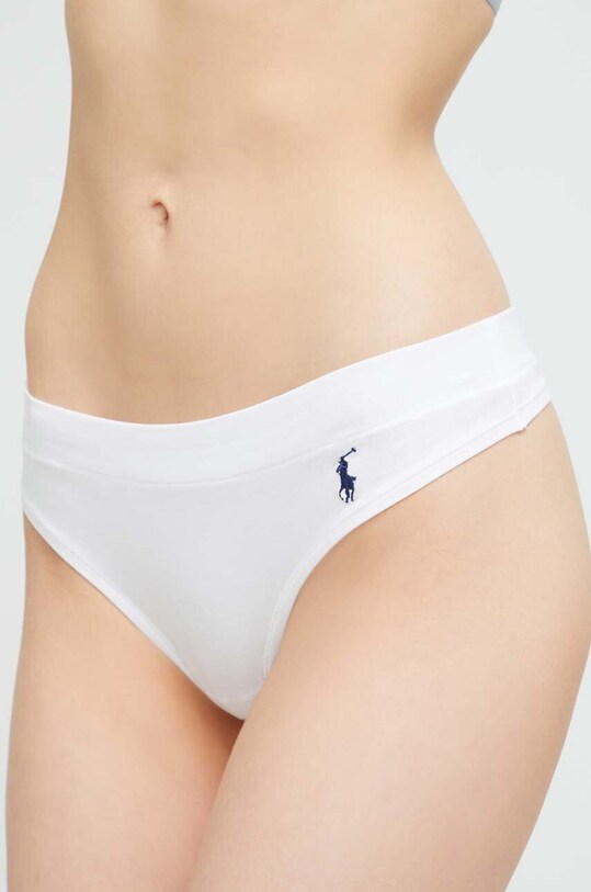 Polo Ralph Lauren stringi dzianina biały 4P2020.NOS