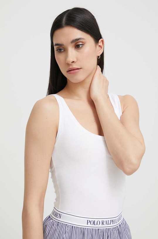 Polo Ralph Lauren top piżamowy dzianina biały 4P3003.NOS