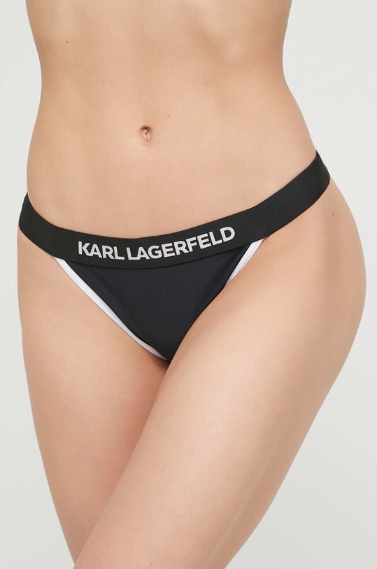 Karl Lagerfeld chiloti de baie fund negru 230W2235