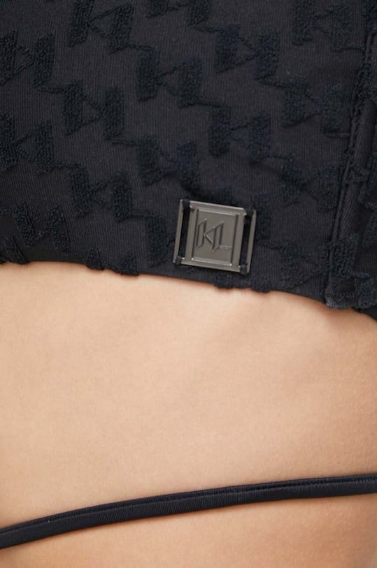 Karl Lagerfeld biustonosz kąpielowy 231W2215 czarny