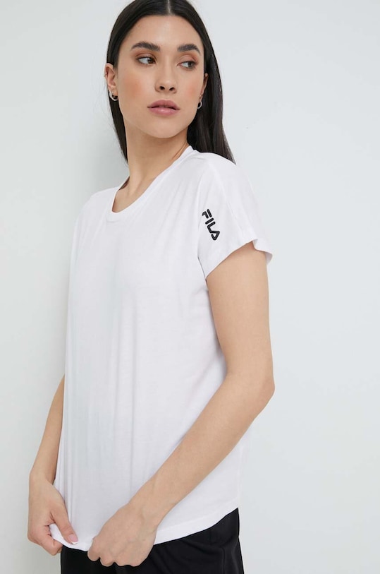 Bavlnené pyžamo Fila FPS4119 čierna AW24