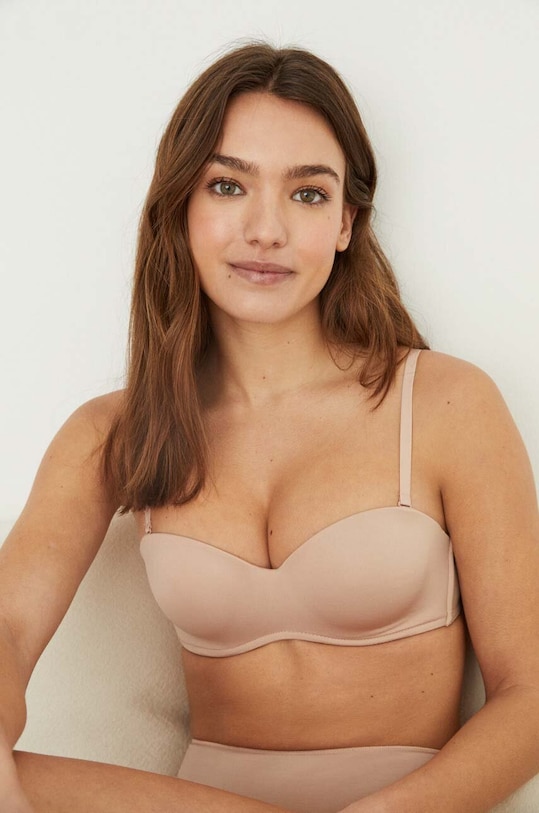 Бюстгальтер women'secret ELEGANT ткань бежевый 4277739.740.741