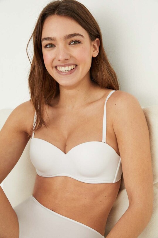 women'secret sutien ELEGANT cu balene alb 4277734.735.736