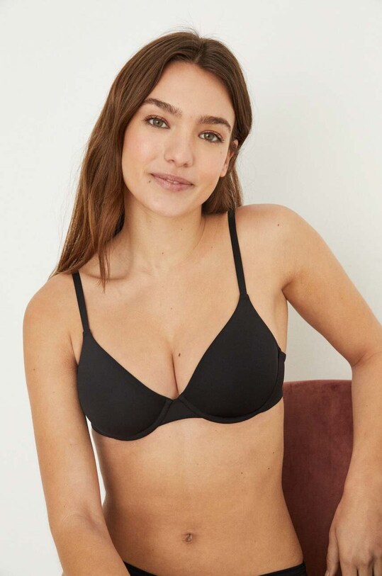 Бюстгальтер women'secret PRETTY тканина чорний 4277742.4277743
