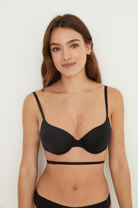 women'secret sutien BEAUTIFUL cu balene negru 4277671