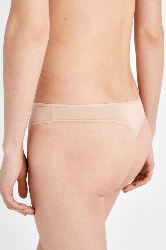 Tangá women'secret 3-pak béžová 7682956