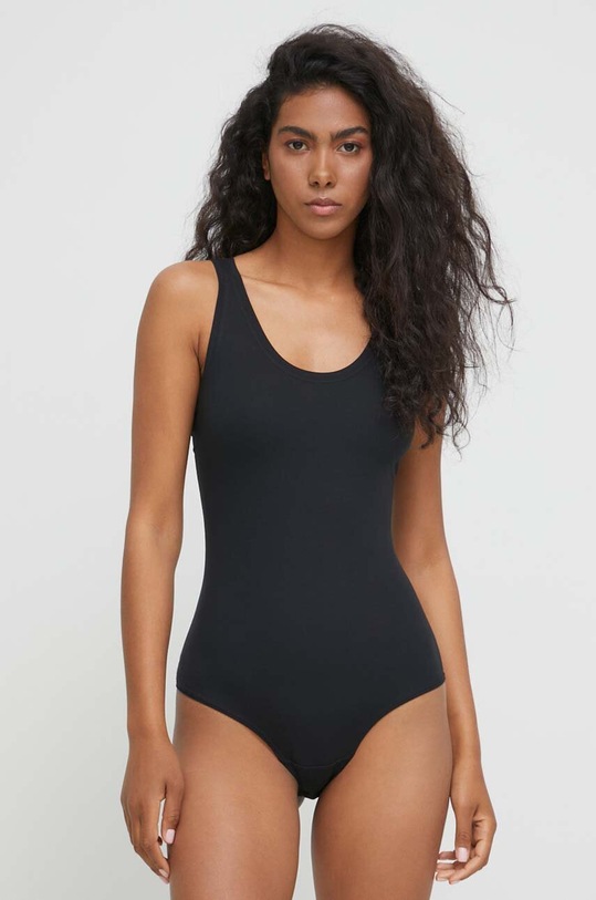 Spanx body modelujące bawełna czarny 20328R