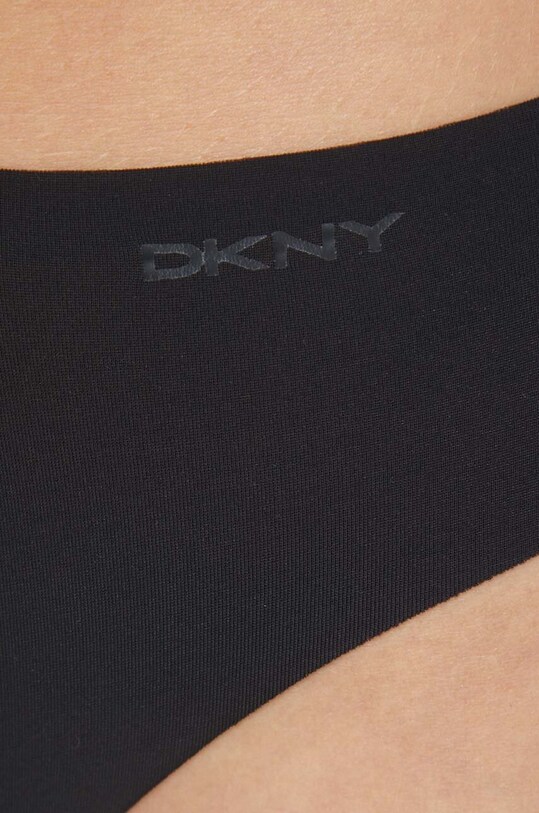 Dkny tanga 3-pack negru DK5026P3