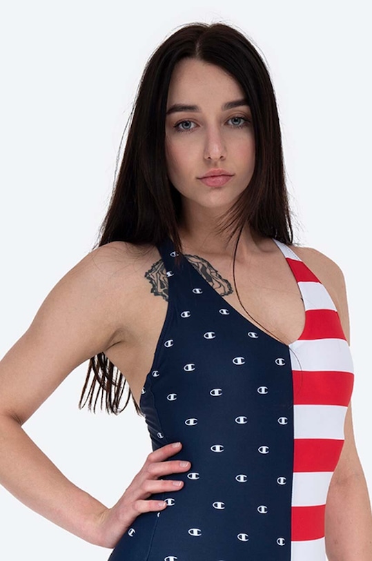 Champion jednoczęściowy strój kąpielowy Strój Kąpielowy Champion 111175 BL501 111175 granatowy