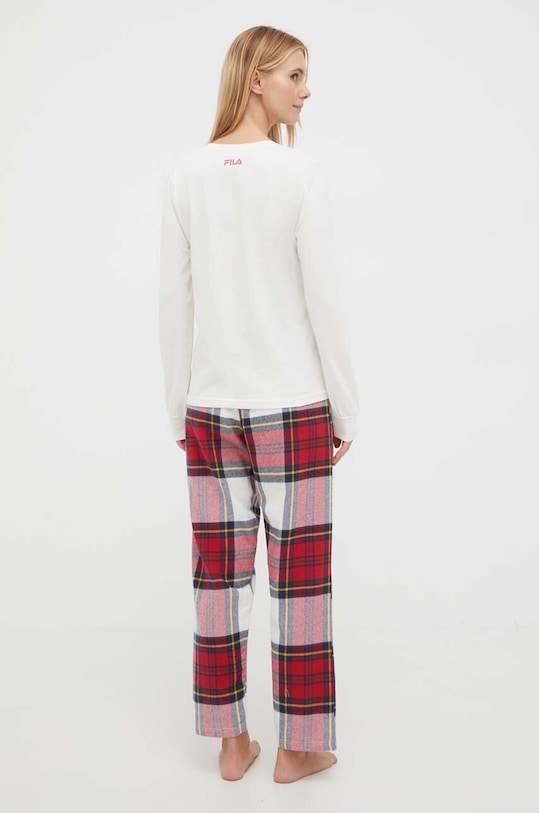 Bavlněné pyžamo Fila FPW4158 béžová AA00