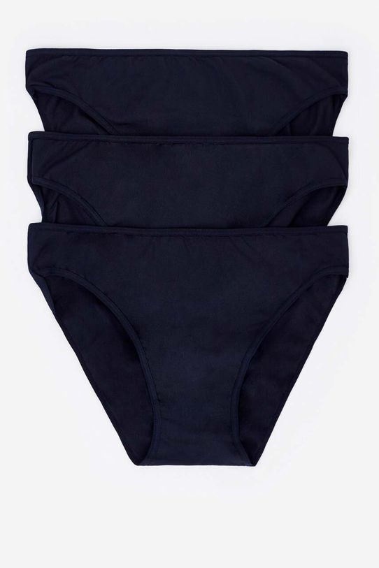 Трусы women'secret 3 шт трикотаж чёрный 7682948.1
