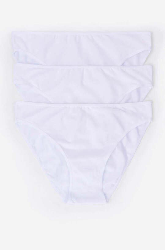 Труси women'secret 3-pack трикотаж білий 7682948.99