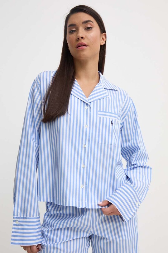 Îmbrăcăminte Polo Ralph Lauren pijamale de bumbac 4P8004.NOS albastru