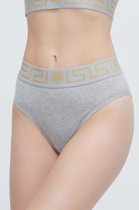 Versace chiloti uni gri AUD01050.1A09500