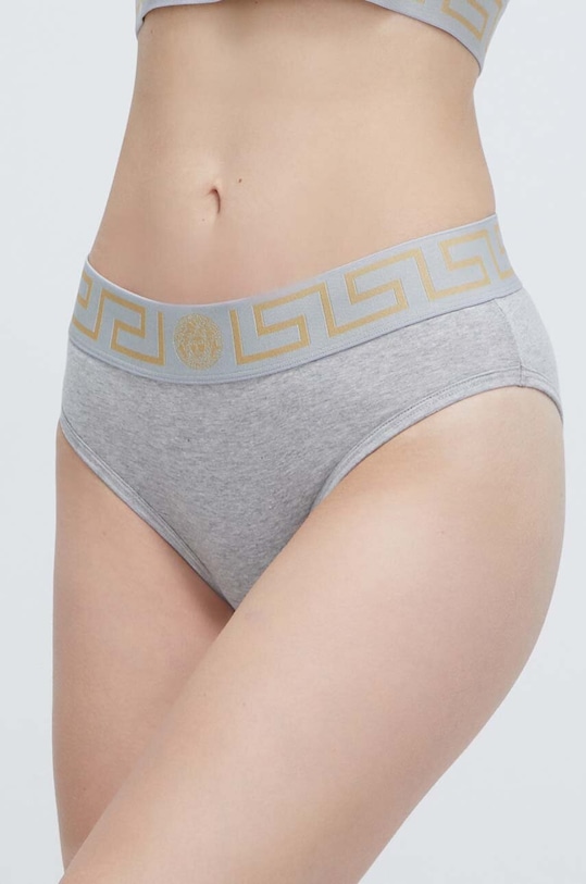 Трусы Versace меланж серый 1001381.1A09500