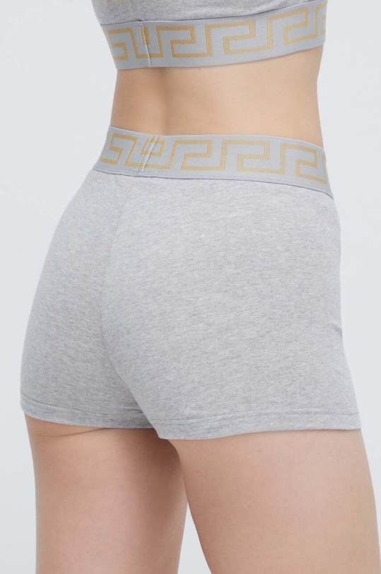 Boxerky Versace 1008599.1A09500 sivá AA00