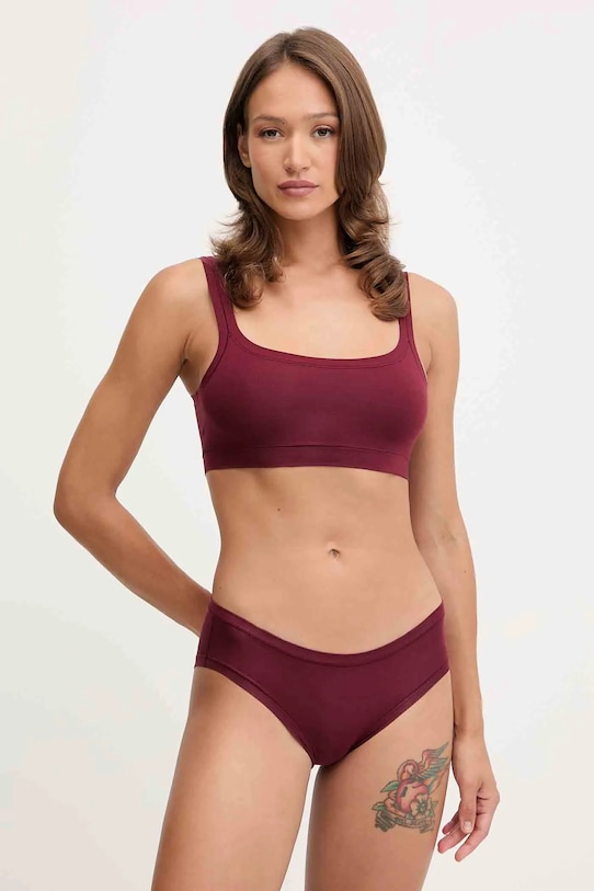 United Colors of Benetton chiloți 3ZQM1S1C8 burgundia AA00