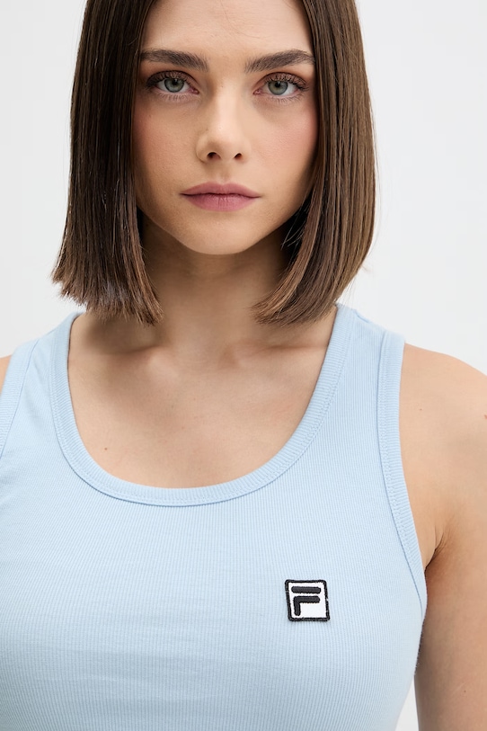 Odzież Fila piżama dwuczęściowa damska z bawełną FPS4163 niebieski