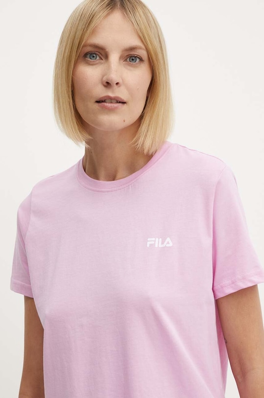 Odzież Fila piżama bawełniana FPS4176 różowy