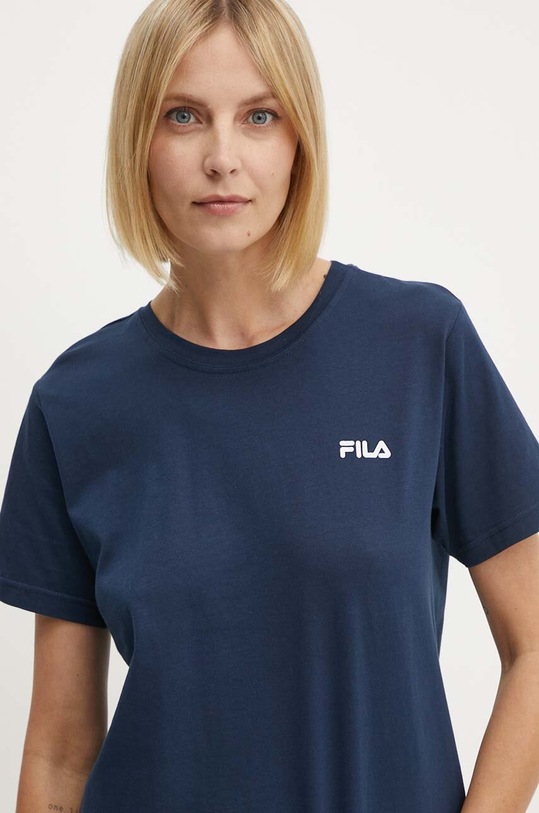 Îmbrăcăminte Fila set de pijama de bumbac FPS4176 bleumarin