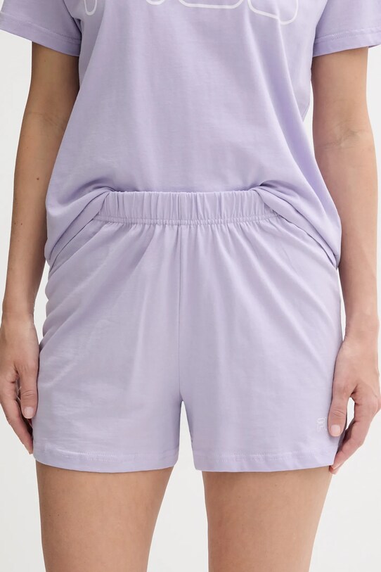 Îmbrăcăminte Fila pijamale de bumbac FPS4177 violet
