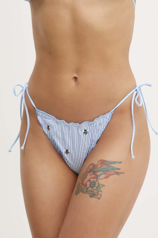 MC2 Saint Barth brazyliany kąpielowe dół niebieski MIA001