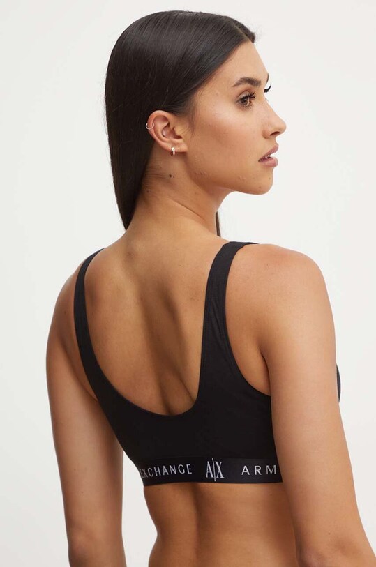 Armani Exchange sutien 947029.CC502.NOS negru AA00