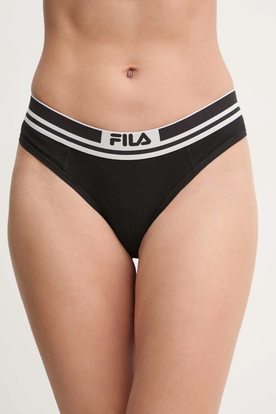 Труси Fila трикотаж чорний FU6308