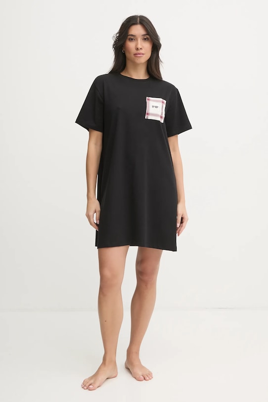 Karl Lagerfeld piżama IKON A1W45007 czarny AA00