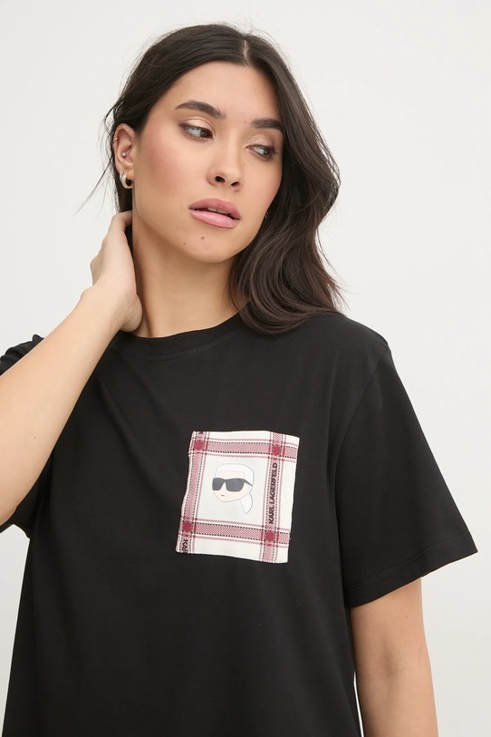 Karl Lagerfeld piżama IKON czarny A1W45007