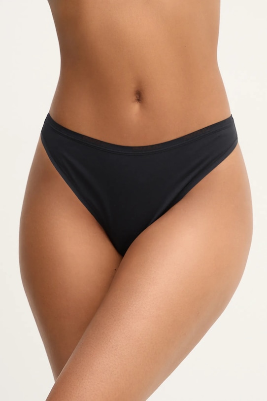 Стринги Dkny трикотаж чорний DK8461