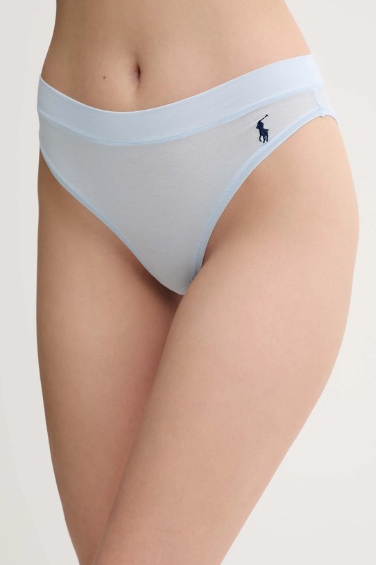 Трусы Polo Ralph Lauren трикотаж голубой 4P0496
