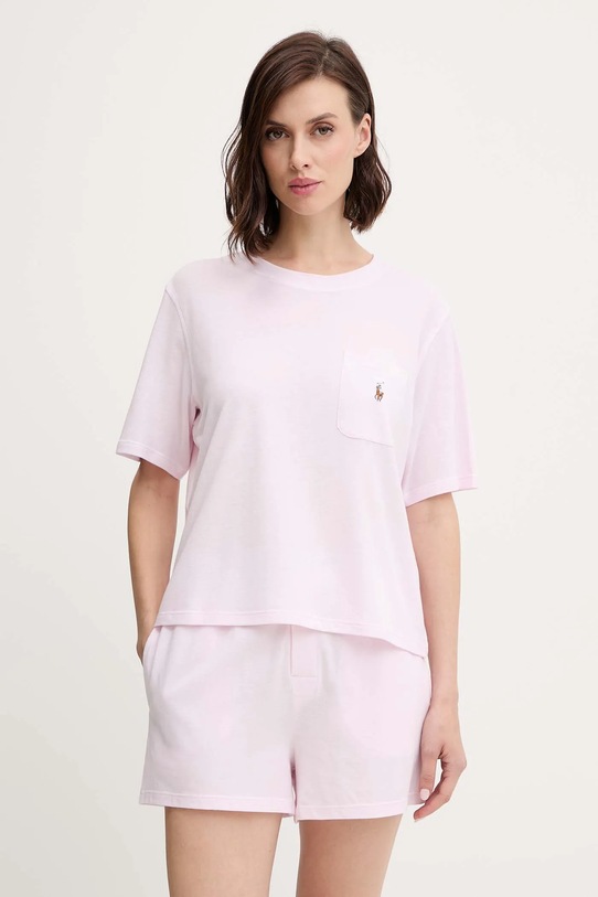 Polo Ralph Lauren piżama 4P0205 różowy AA00