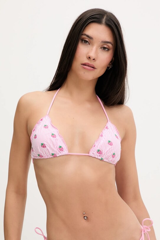 MC2 Saint Barth sutien de baie usor rigidizat roz SAG0004