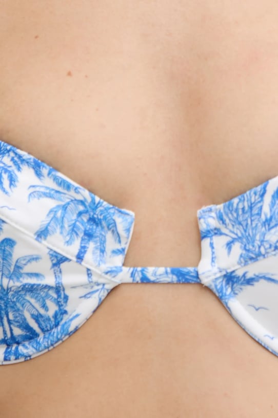 Îmbrăcăminte MC2 Saint Barth sutien de baie SLN0001 albastru