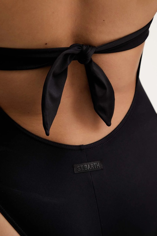 MC2 Saint Barth jednoczęściowy strój kąpielowy czarny MARN001